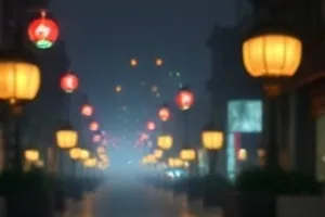 老式旅馆前台沙漏特写，木纹柜台与铜铃